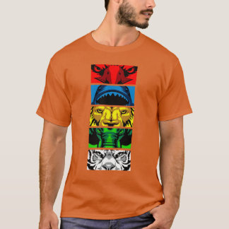 Camiseta familia Zyuoh Animals