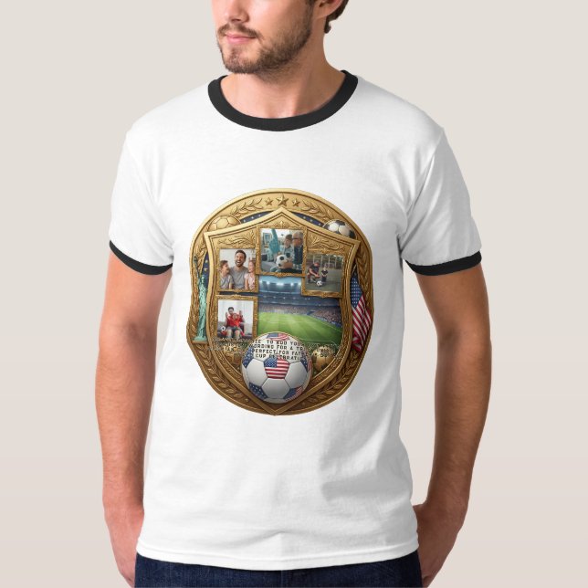 Camiseta Familiar de Fútbol Personalizada (Anverso)