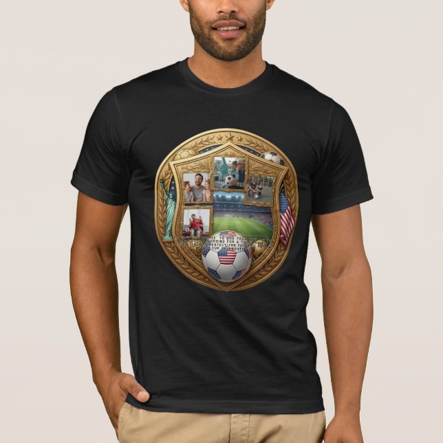 Camiseta Familiar de Fútbol Personalizada (Anverso)