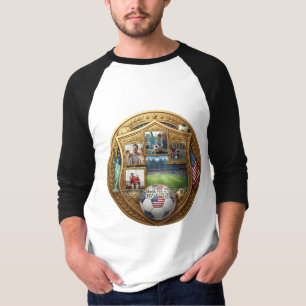 Camiseta Familiar Personalizada de la Copa Mundial
