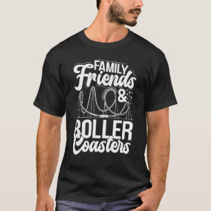 Camiseta Familiares amigos y parque de diversiones Roller C