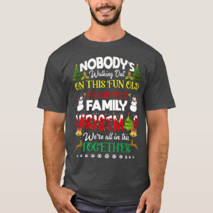 Camiseta Familiares Navidades estamos todos juntos en esto