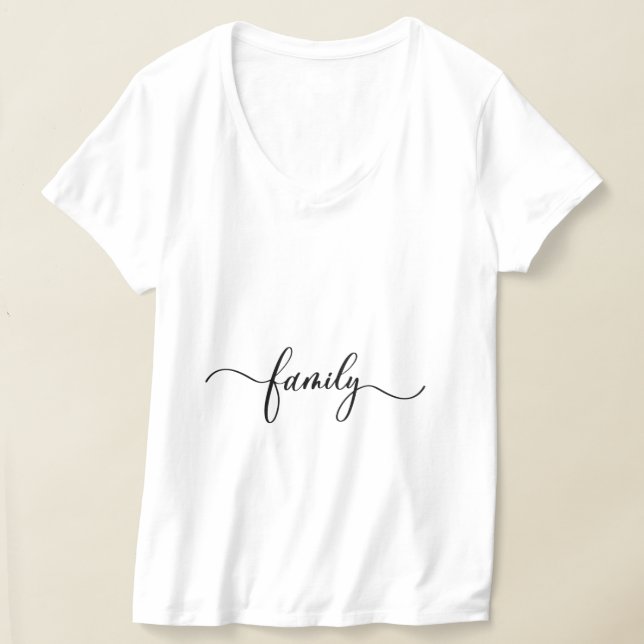 Camiseta famille (Distribución )