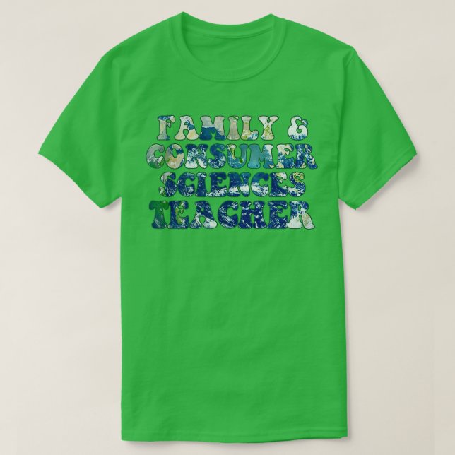 Camiseta Family and Consumer Science Facs Teacher Back To S (Diseño del anverso)
