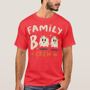 Camiseta Family Boo Crew Kids Boys Girls Children Halloween