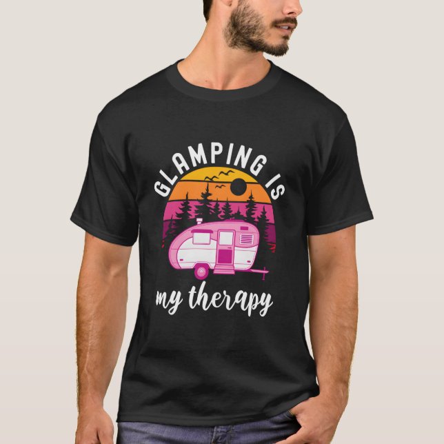 Camiseta Family Camg Outdoor Glamg Is My Therapy (Anverso)