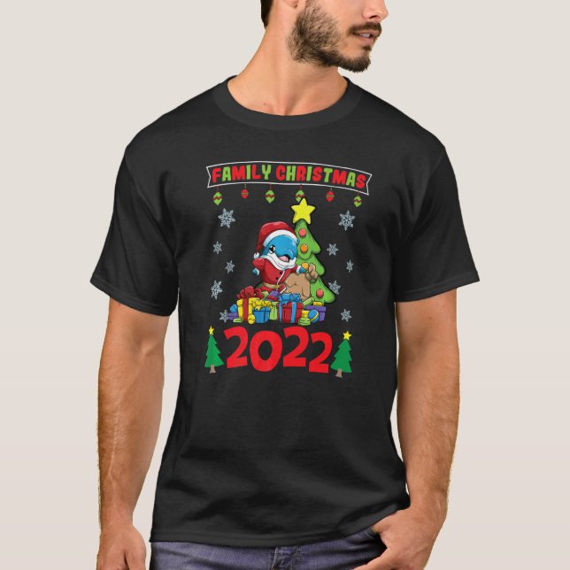 Camiseta Family Christmas 2022 Funny Matching Xmas Lover Pr (Anverso)