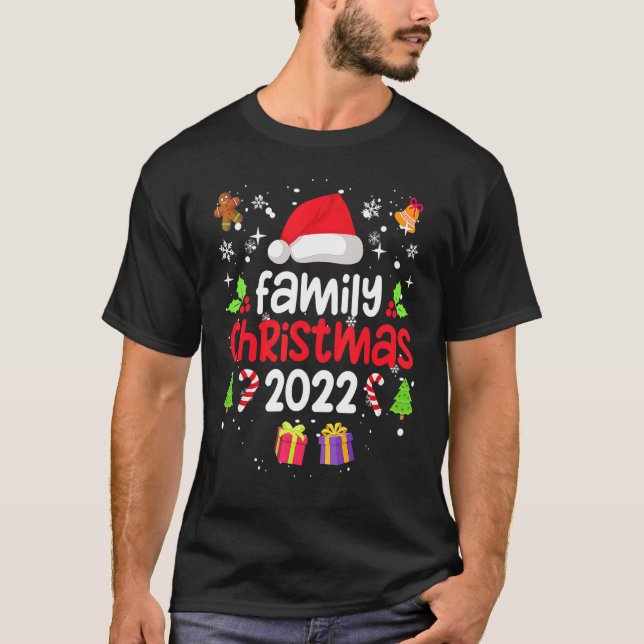Camiseta Family Christmas 2022 Matching  Squad Santa Elf  6 (Anverso)