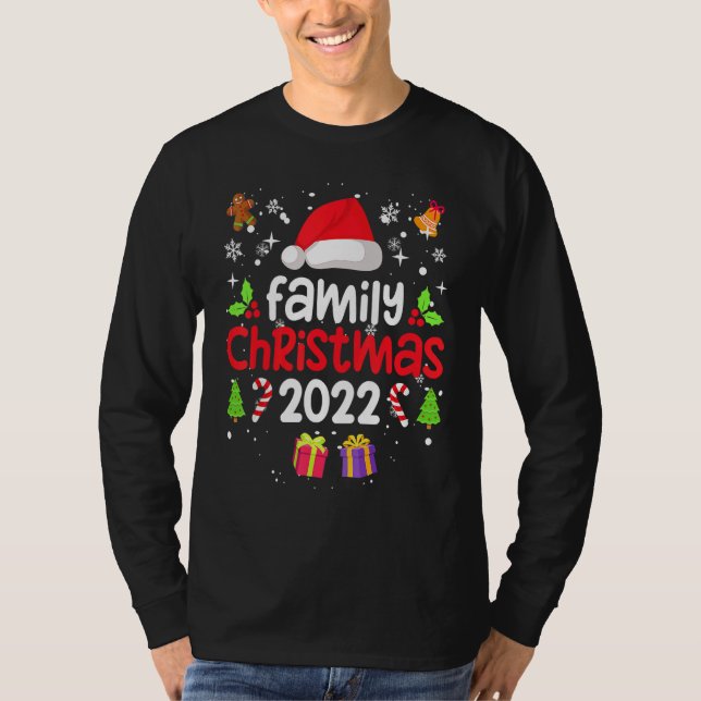 Camiseta Family Christmas 2022 Matching  Squad Santa Elf  6 (Anverso)