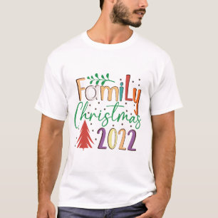 Camiseta Family Christmas 2022 Xmas Pajamas