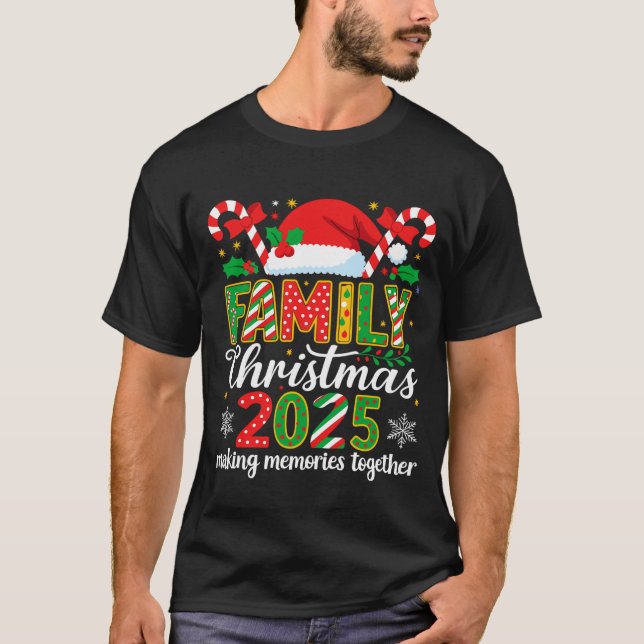 Camiseta Family Christmas 2025 Matching (Anverso)