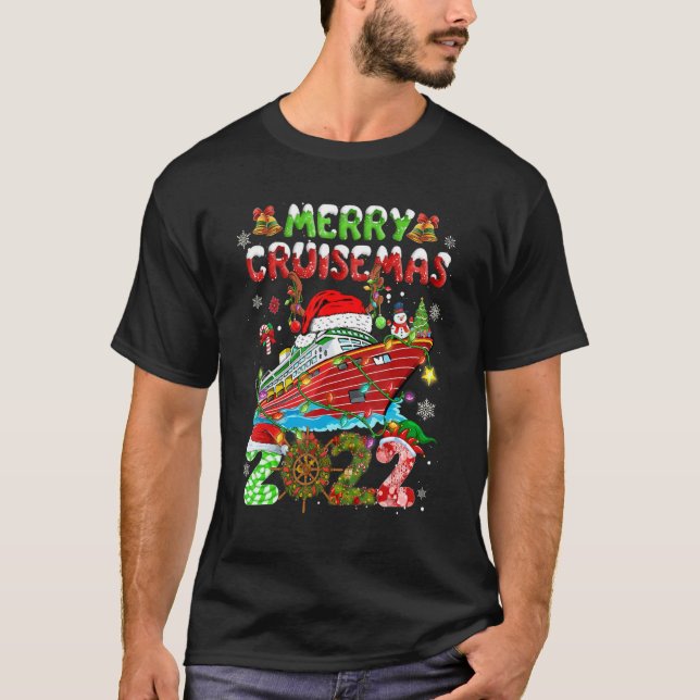 Camiseta Family Christmas Merry Cruisemas 2022 Cute Xmas Cr (Anverso)