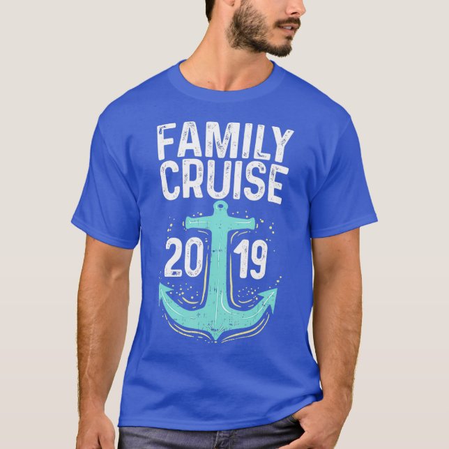 Camiseta Family Cruise 2019 Ocean Liner Vacation Apparel (Anverso)