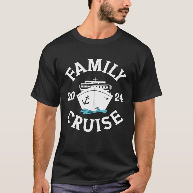 Camiseta Family Cruise 2024 Cruise Family Matching Group Sq (Anverso)