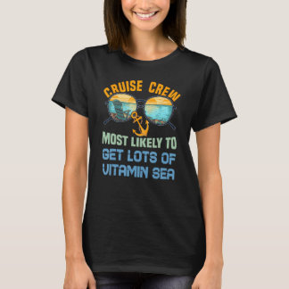 Camiseta Family Cruise Crew Most Likely To Get Lost Of Vita