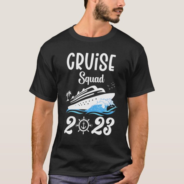 Camiseta Family Cruise Squad 2023 Family Matching Group Squ (Anverso)