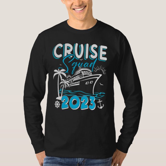 Camiseta Family Cruise Squad 2023 Family Matching Group Squ (Anverso)