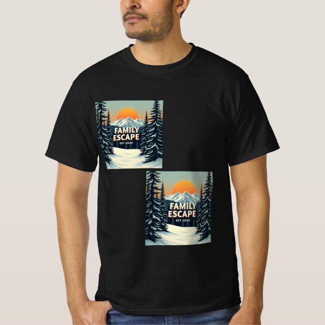 Camiseta Family Escape National Park T-Shirt (Anverso)