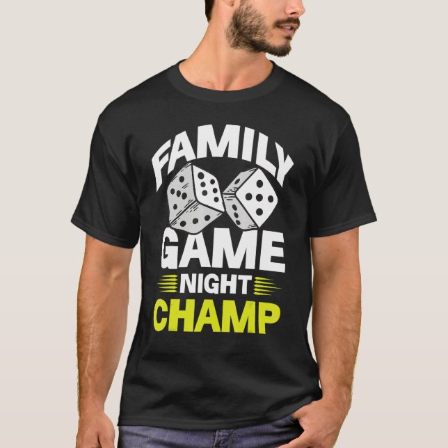 Camiseta Family Game Night Champ 1 (Anverso)