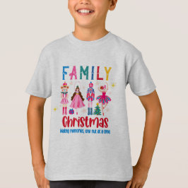 Camiseta Family Group Funny Christmas , Nutcracker Ballet