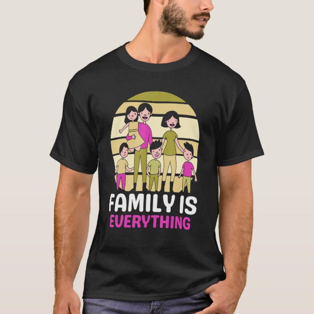 Camiseta Family Is Everything Meeting Families Reunion Gath (Anverso)