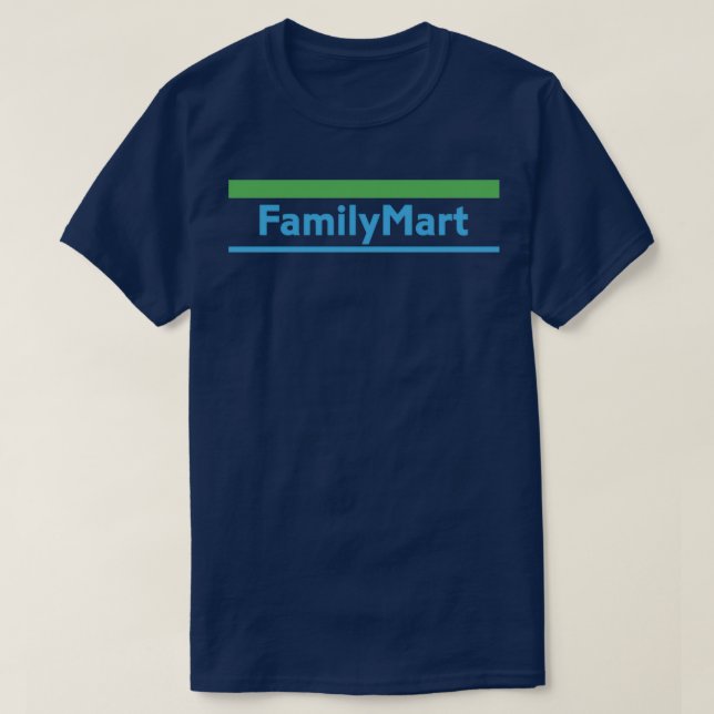 Camiseta Family Mart  (Diseño del anverso)