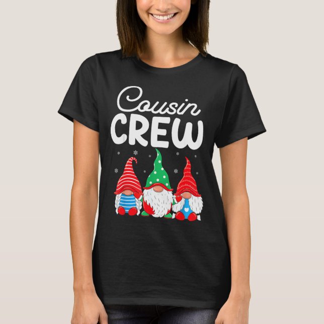 Camiseta Family Matching Christmas Cousin Crew Cute Christm (Anverso)