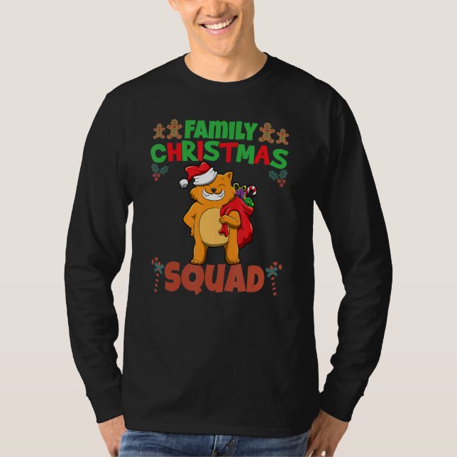 Camiseta Family Matching Christmas Squad X-Mas Holidays_17 (Anverso)