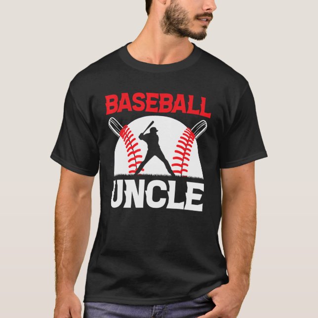Camiseta Family Matching   Quote Baseball Uncle (Anverso)