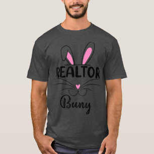 Camiseta Family Matching Realtor Bunny Graphic Easter Tankt