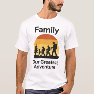 Camiseta Family My Greatest Adventure T-Shirt – Cozy Parent