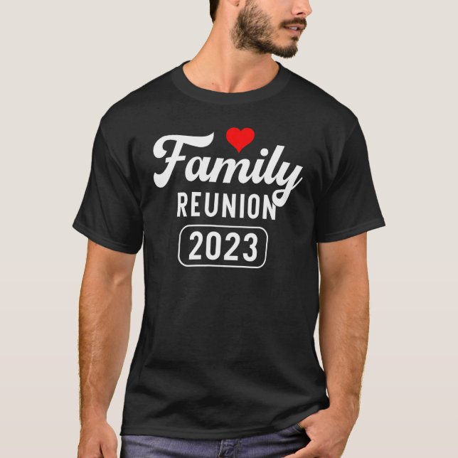 Camiseta Family Reunion 2023 Meeting Celebration Family Mat (Anverso)