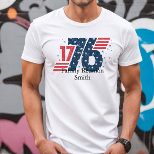 Camiseta Family Reunion Customizable Patriotic 4th of July