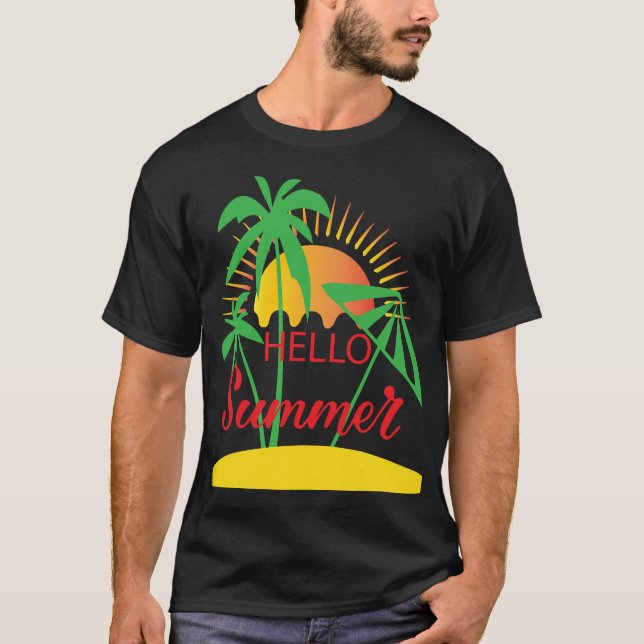 Camiseta family reunionsummer vacationmatchingsunset monogr (Anverso)