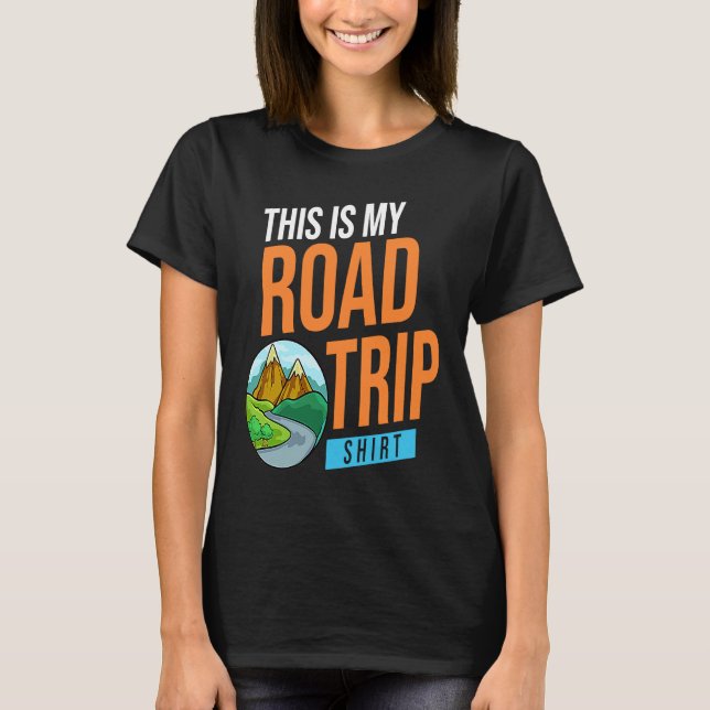 Camiseta Family Road Trip Vacation Planner Usa (Anverso)
