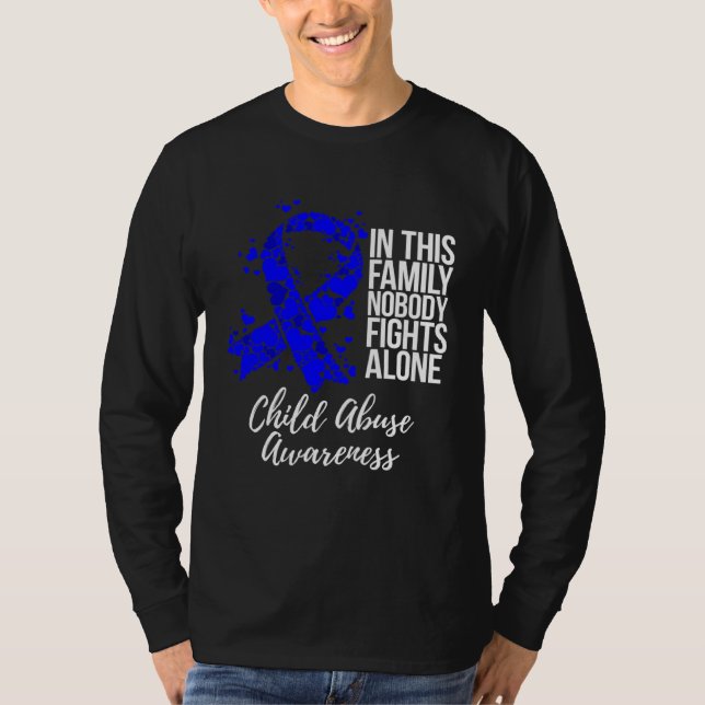 Camiseta Family Support Child Abuse Awareness (Anverso)