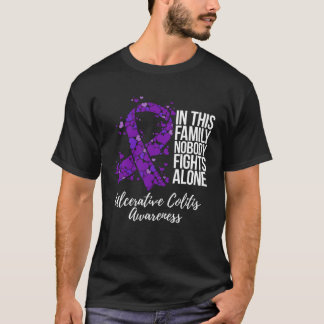Camiseta Family Support Ulcerative Colitis Awareness