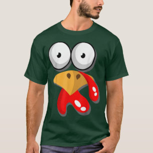 Camiseta Family Thanksgiving Day Funny Turkey Face Friendsg