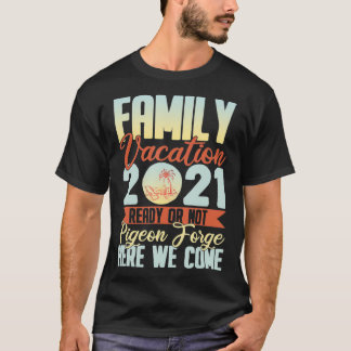 Camiseta Family Vacation 2020 Pigeon Forge Trip Funny