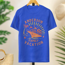 Camiseta Family Vacation Cruise Ship Trip | Personalized V1