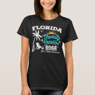 Camiseta Family Vacation Florida Beach 2022 Coincidencia de