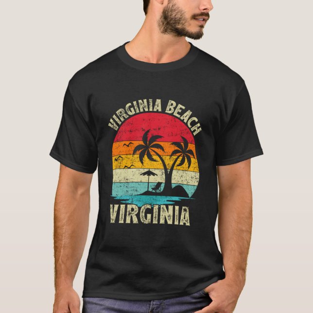 Camiseta Family Vacation Virginia Beach (Anverso)