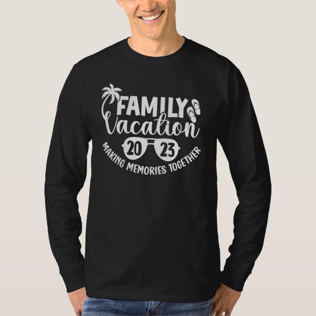 Camiseta Family Vibes Making Memories Together 2023 Summer  (Anverso)