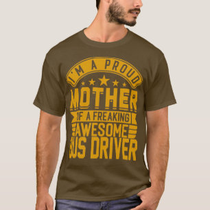 Camiseta Famosa conductora de bus orgullosa a las mujeres
