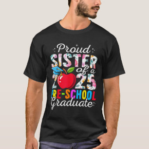 Camiseta Famosa Hermana Orgullosa De Un Grado De Educación