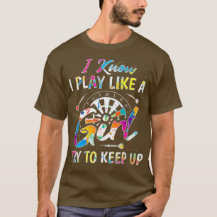 Camiseta Famosa jugadora de Dart Darts Dart Shooting