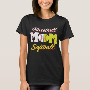 Camiseta Famosa madre del béisbol de Softball para mujeres
