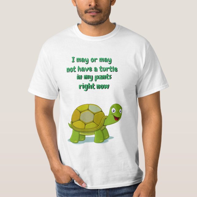 Camiseta Famosa Novedad Tortuga de regalo de cumpleaños en  (Anverso)