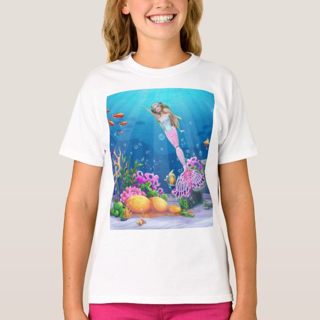 Camiseta Famosa sirena (Anverso)