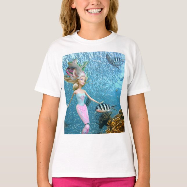 Camiseta Famosa sirena (Anverso)